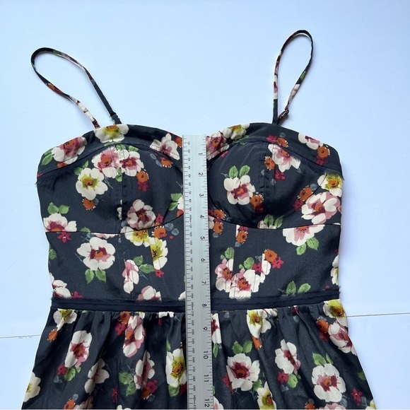 American Eagle AEO Dress Sweetheart  Floral Cottagecore Rodeo Pockets Boho Sz 6 - Picture 10 of 16